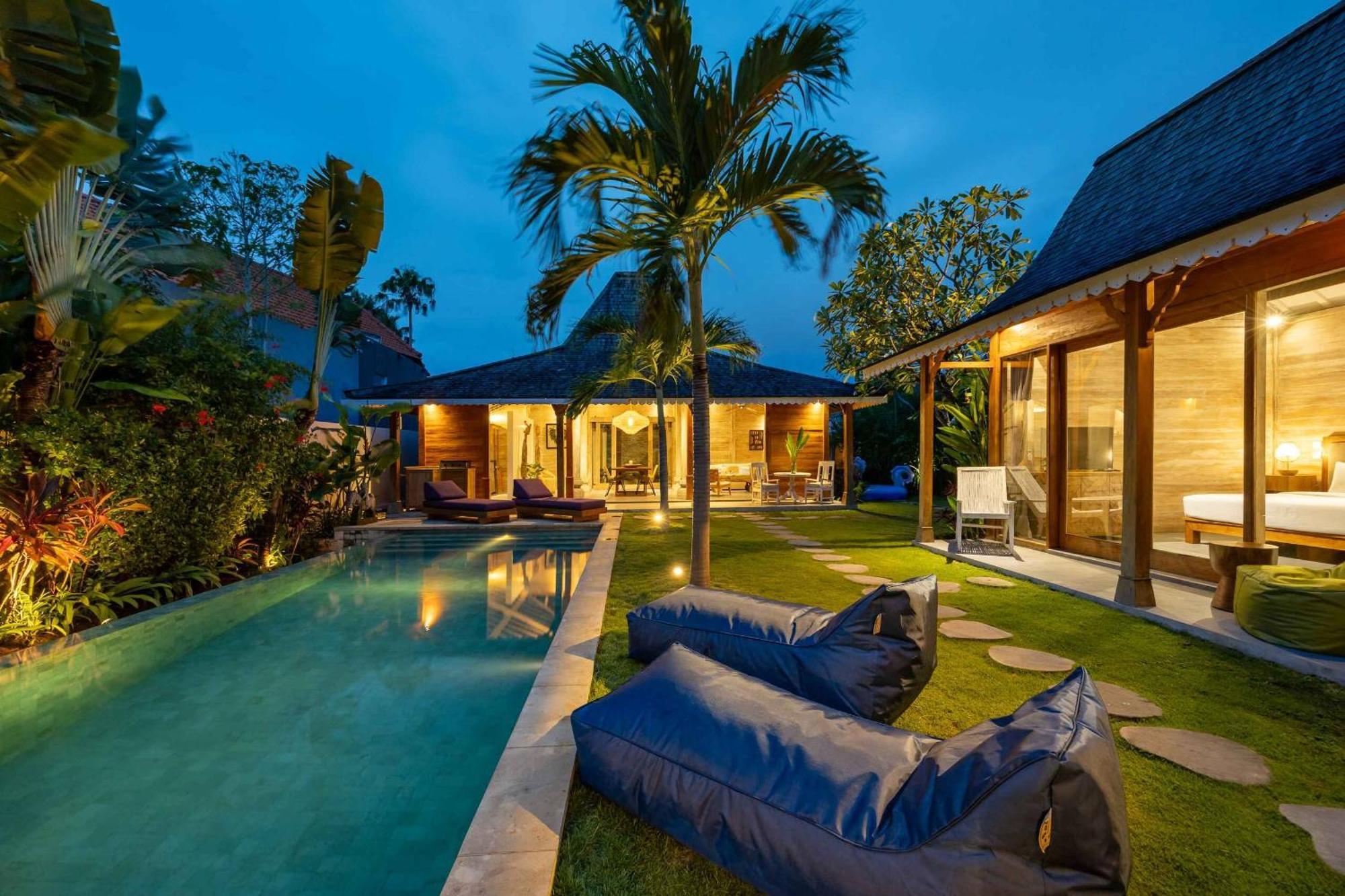 Villa Du Bah - Family Gateway 3Br Villa 12Min To Beach With Private Pool And Parking Kerobokan  Exterior photo