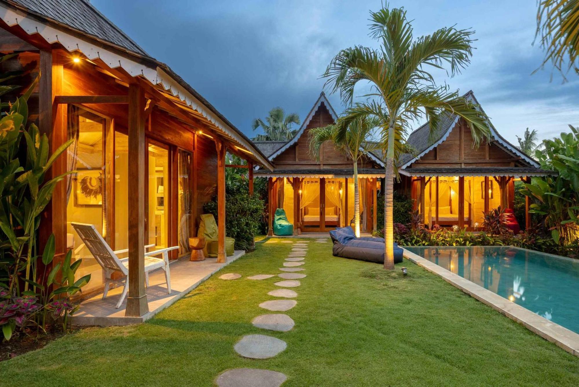 Villa Du Bah - Family Gateway 3Br Villa 12Min To Beach With Private Pool And Parking Kerobokan  Exterior photo