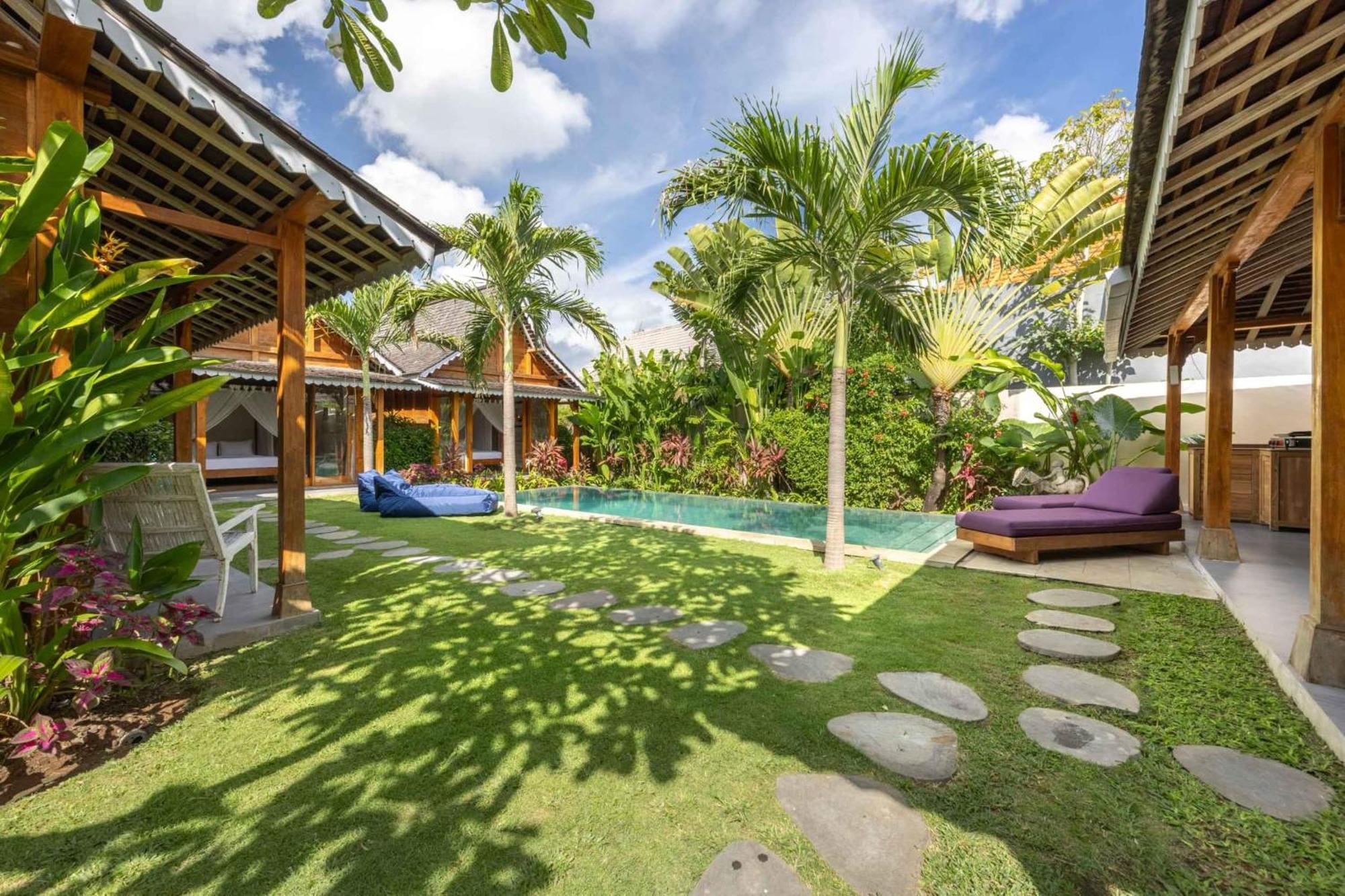 Villa Du Bah - Family Gateway 3Br Villa 12Min To Beach With Private Pool And Parking Kerobokan  Exterior photo