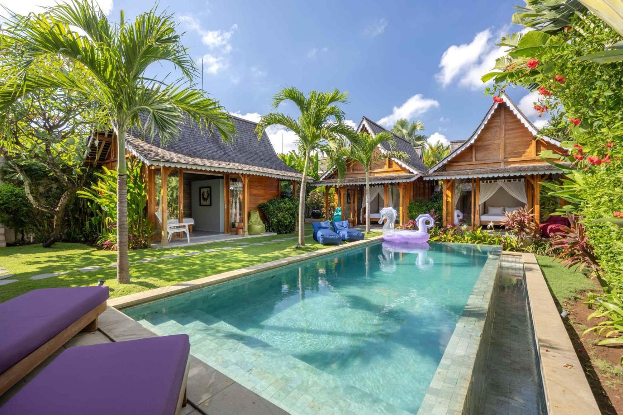 Villa Du Bah - Family Gateway 3Br Villa 12Min To Beach With Private Pool And Parking Kerobokan  Exterior photo